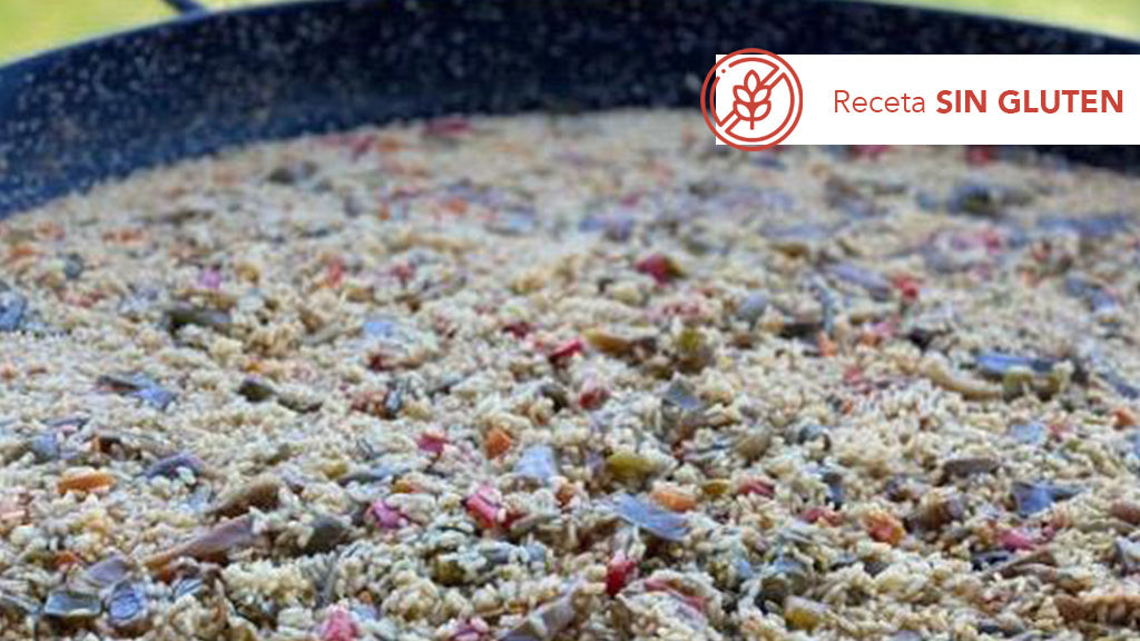 Paella de verduras